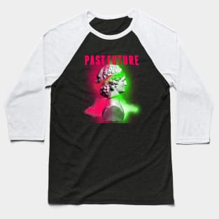 Janus Mythology Vaporwave Pink and Green 2 Baseball T-Shirt